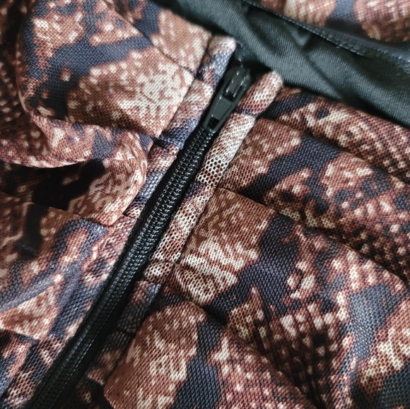 FASHION NOVA Snakeskin Strapless Top, Size XS - Picture 5 of 5